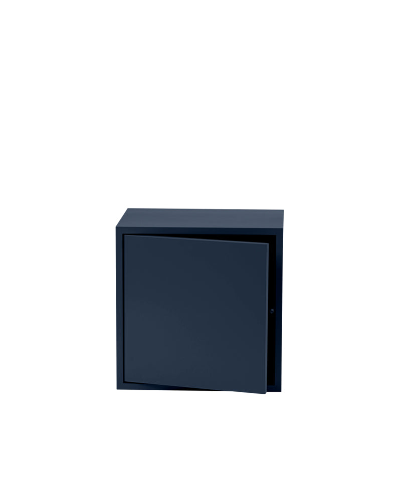 Stacked - Estante azul com porta - Média