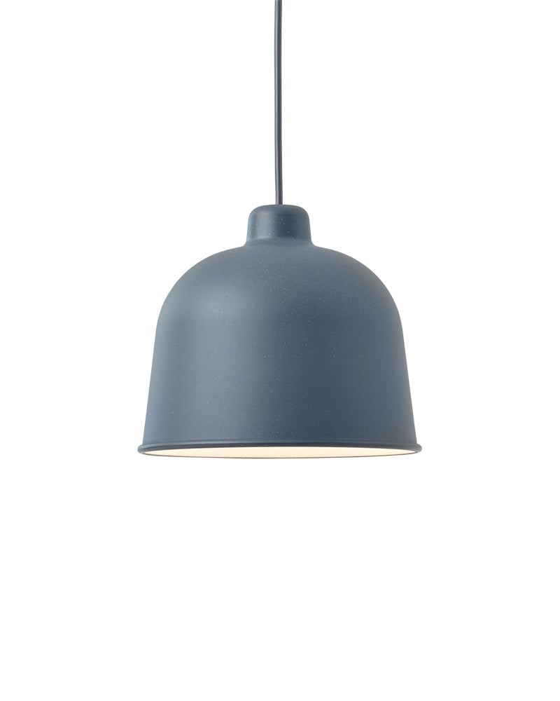 Grain - Candeeiro pendente azul cinzento