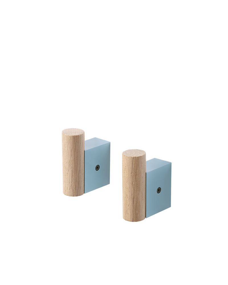 Attach - Cabide azul para roupa - 2 unid.