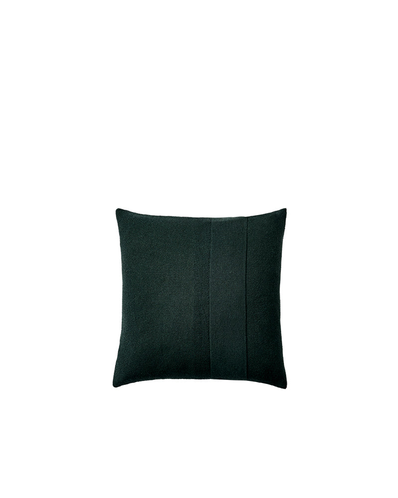 Layer - Almofada decorativa verde escuro - Quadrada
