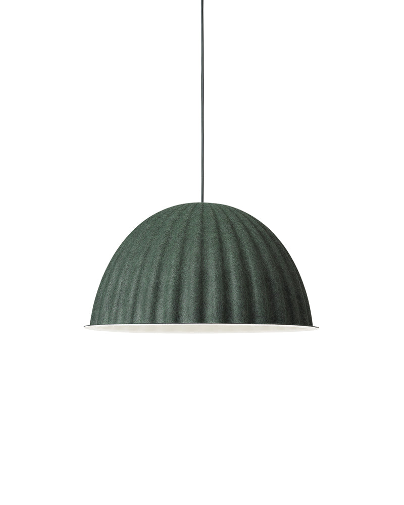 Under the bell - Candeeiro pendente verde escuro