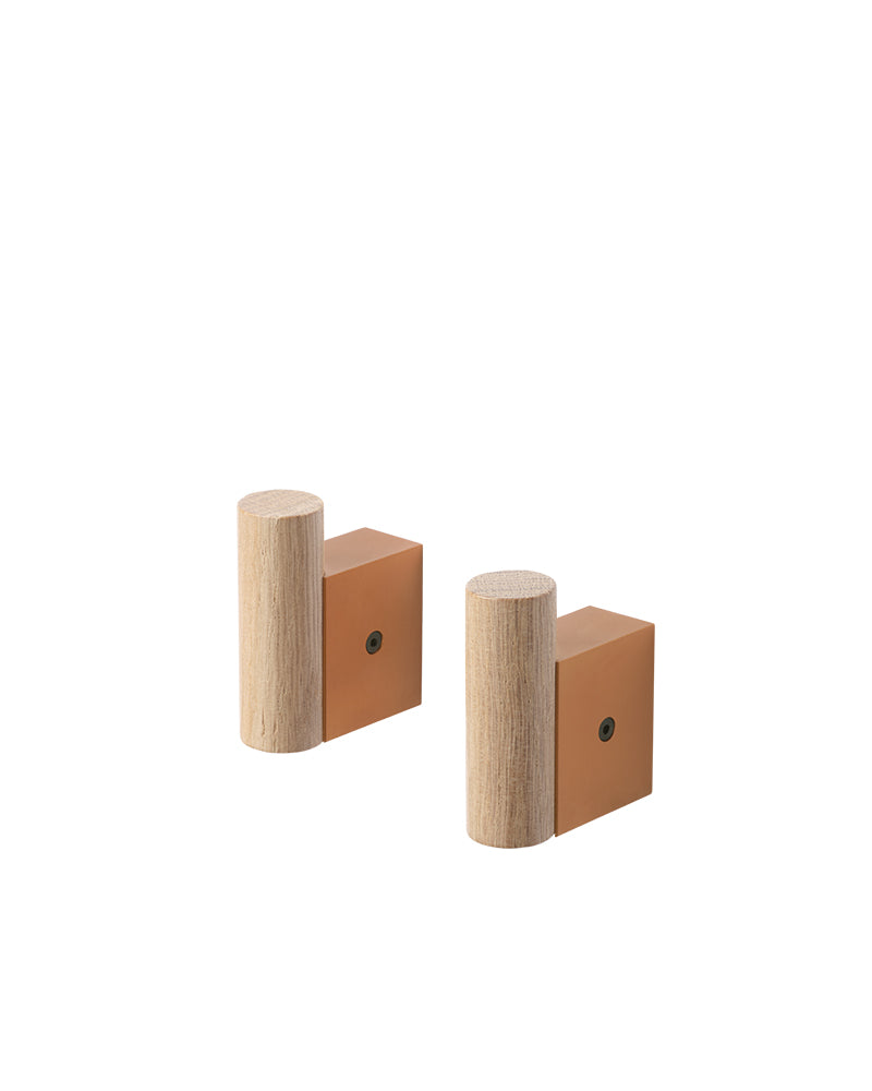 Attach - Cabide laranja para roupa - 2 unid.