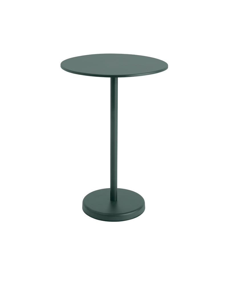 Linear - Mesa de bar verde escuro - Para 2-4 pessoas