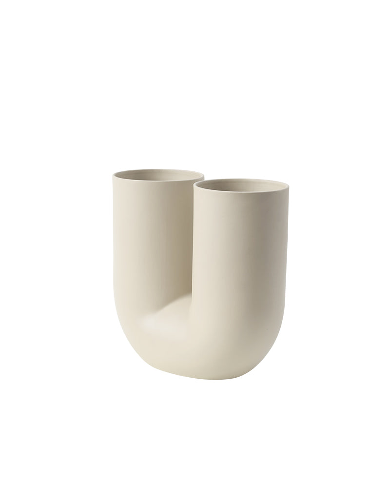 Kink - Vaso de flores cor areia