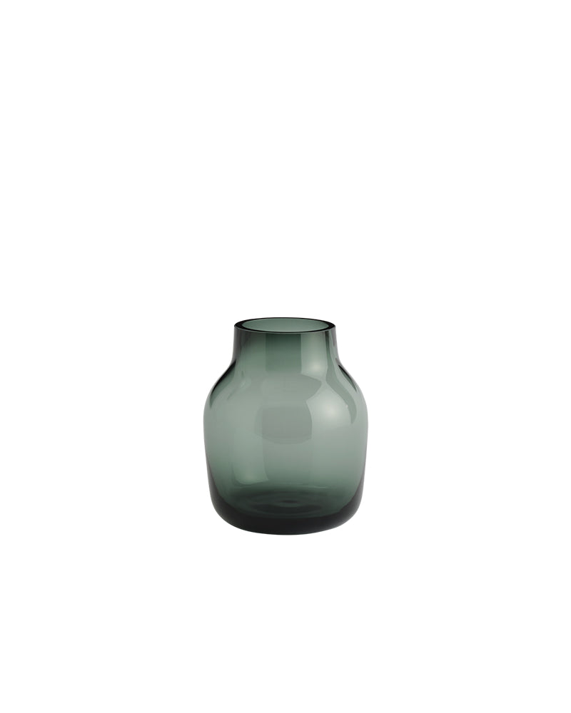 Silent - Vaso de flores - Verde garrafa - Pequeno