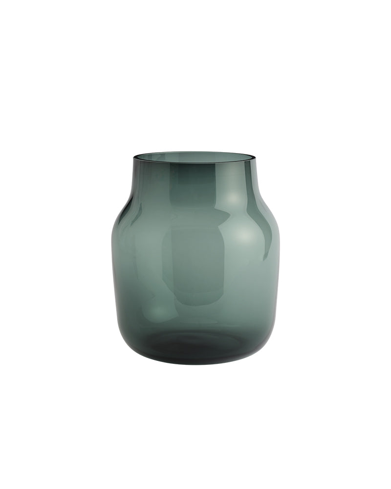 Silent - Vaso de flores - Verde garrafa - Grande
