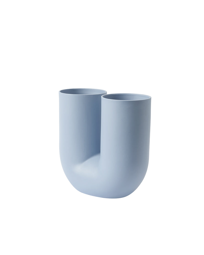 Kink - Vaso de flores azul claro