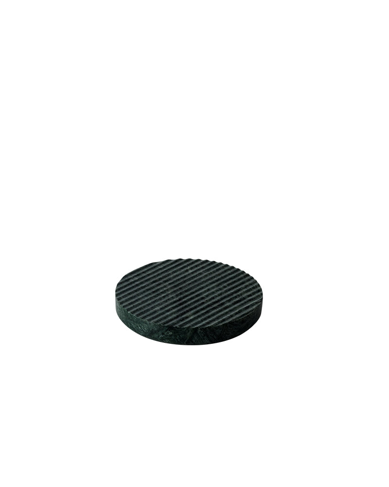 Groove Trivet - Descanso de mesa verde - Pedra