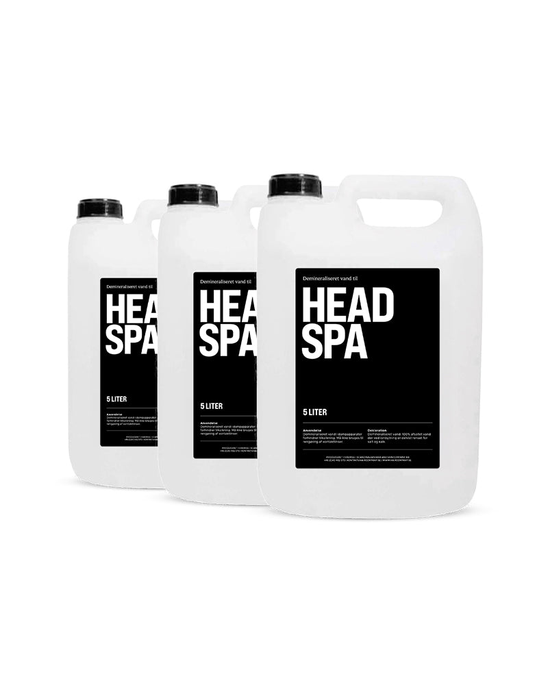 Água desmineralizada - para Head Spa e vaporizadores de cabelo 15L