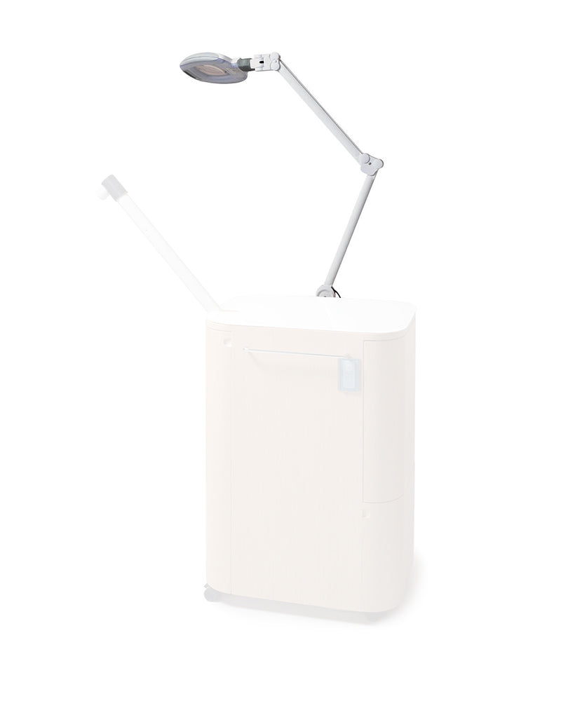 Lâmpada de aumento LED com grampo