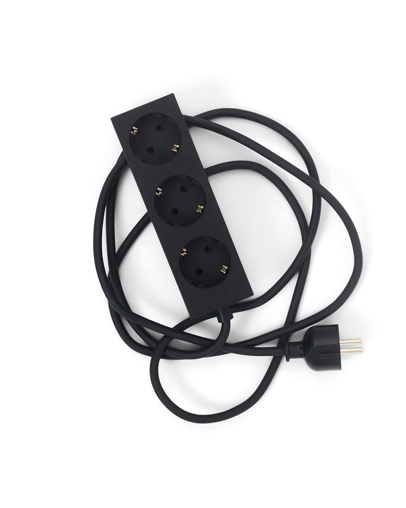 Power Bar Charcoal - Extensão preta - 5 metros