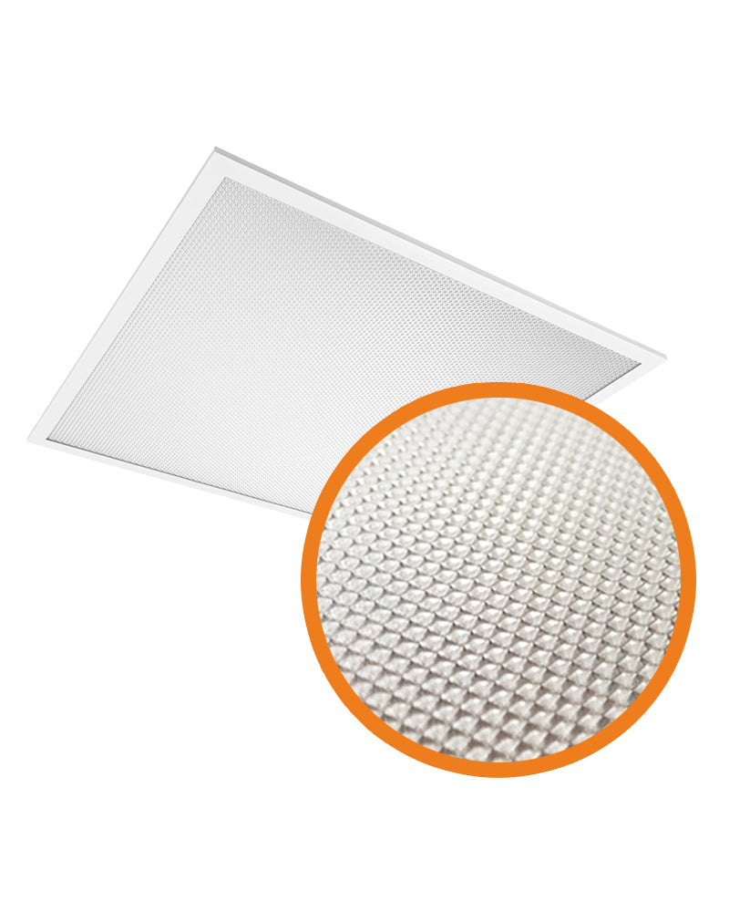 Sun square - iluminação profissional branca 60x60cm com prismático e dimmer