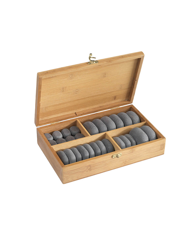 Hot stones - Conjunto de pedras para terapia corporal