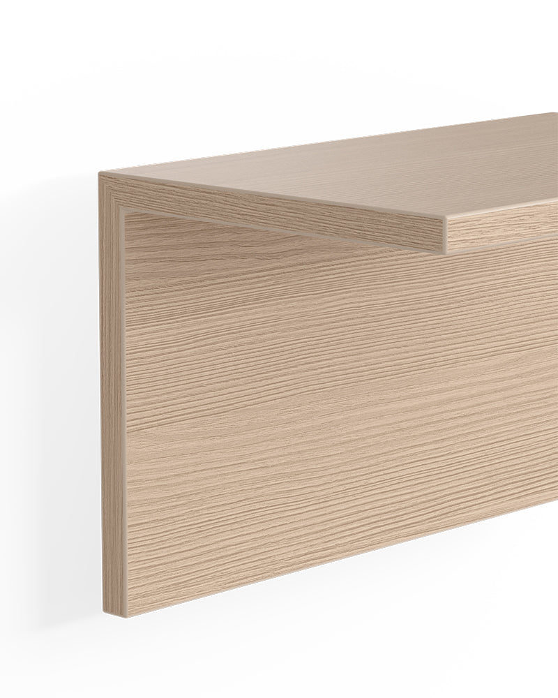 Display Oak - Prateleira 32cm com padrão de carvalho