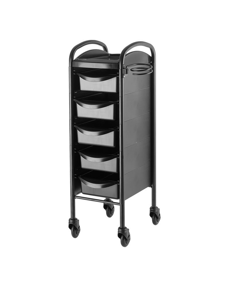 PICCOLO 6002 - Carrinho auxiliar preto - Estrutura preta