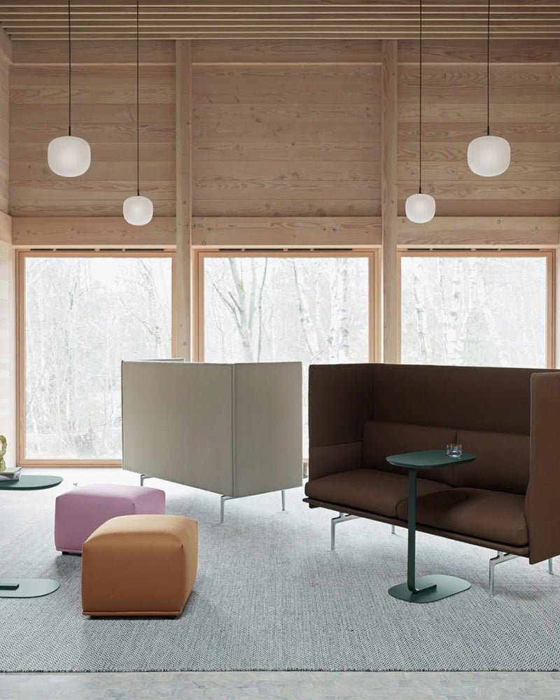 Rime Pendel lampe sort Ø25 Muuto Just Add People